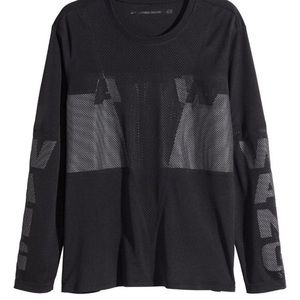 Long Sleeve Alexander Wang x H&M jersey shirt